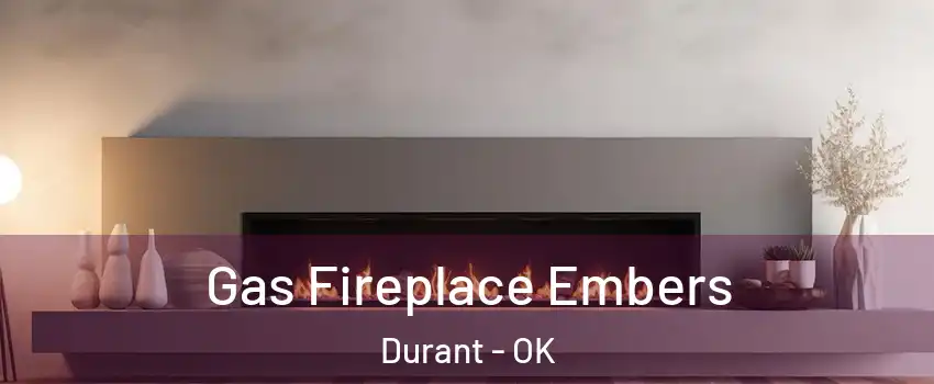  Gas Fireplace Embers Durant - OK