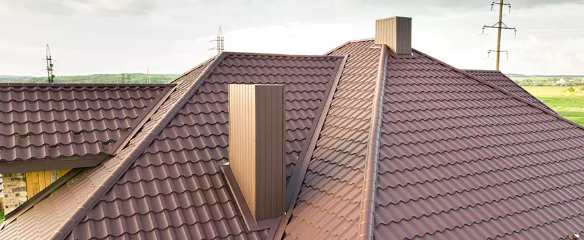 Residential Chimney Flashing Restoration in Durant, OK