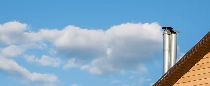 Chimney Metal Flue Installation in Durant, Oklahoma