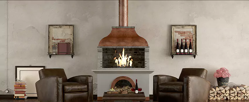 Thelin Hearth Products Providence Pellet Insert Fireplace Installation in Durant, OK