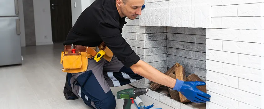 Fireplace Damaged Damper Frame Repair Services in Durant, Oklahoma