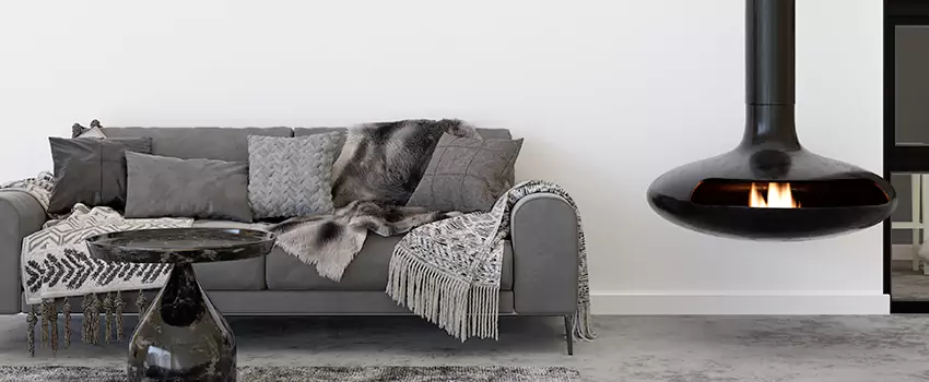 Circular Hanging Fireplace Installation Services in Durant, OK