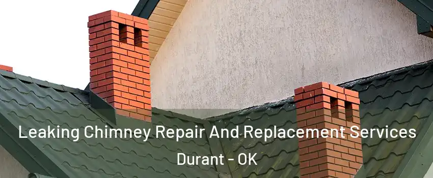 Leaking Chimney Repair And Replacement Services Durant - OK